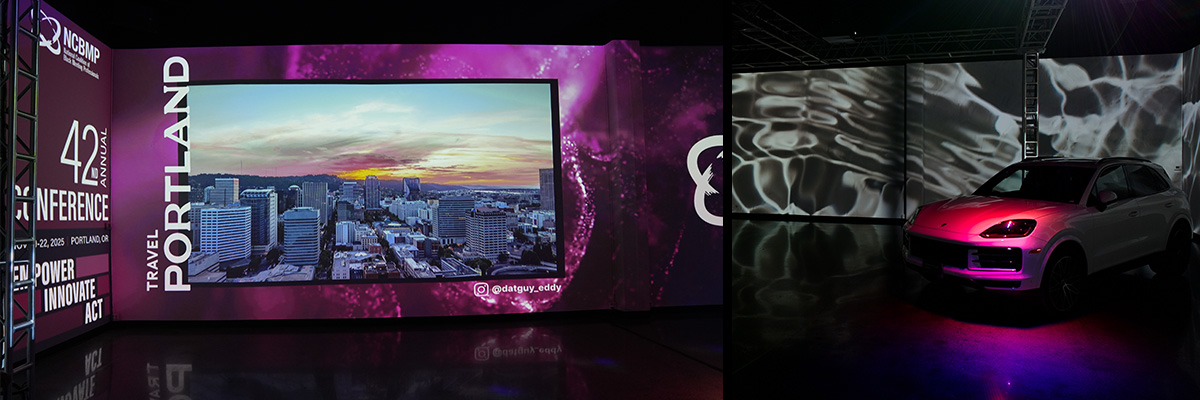 IXC Digital Displays at Porsche Studio Portland 