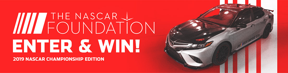 The NASCAR Foundation's Car Giveaway header