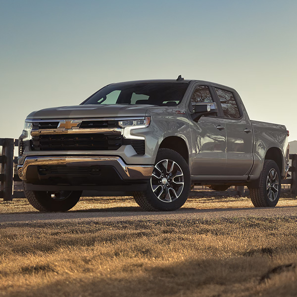 2026 Chevrolet Silverado parked outside