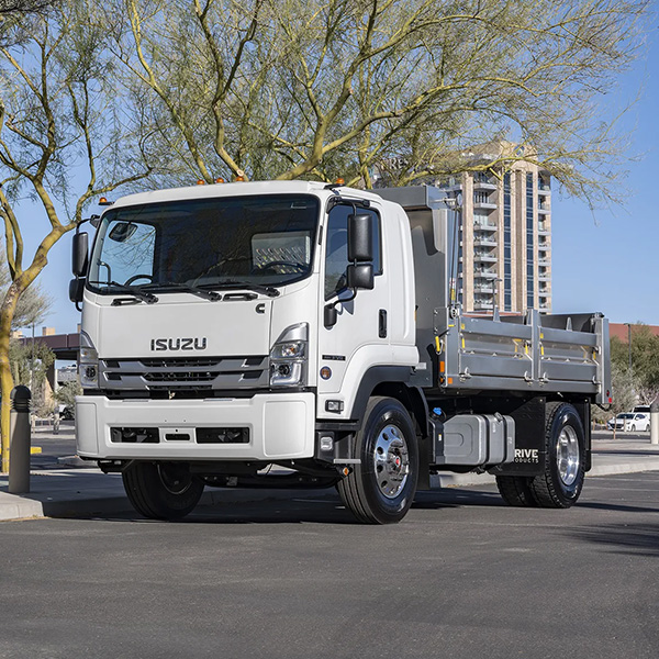 ISUZU Truck parked outside on a nice day