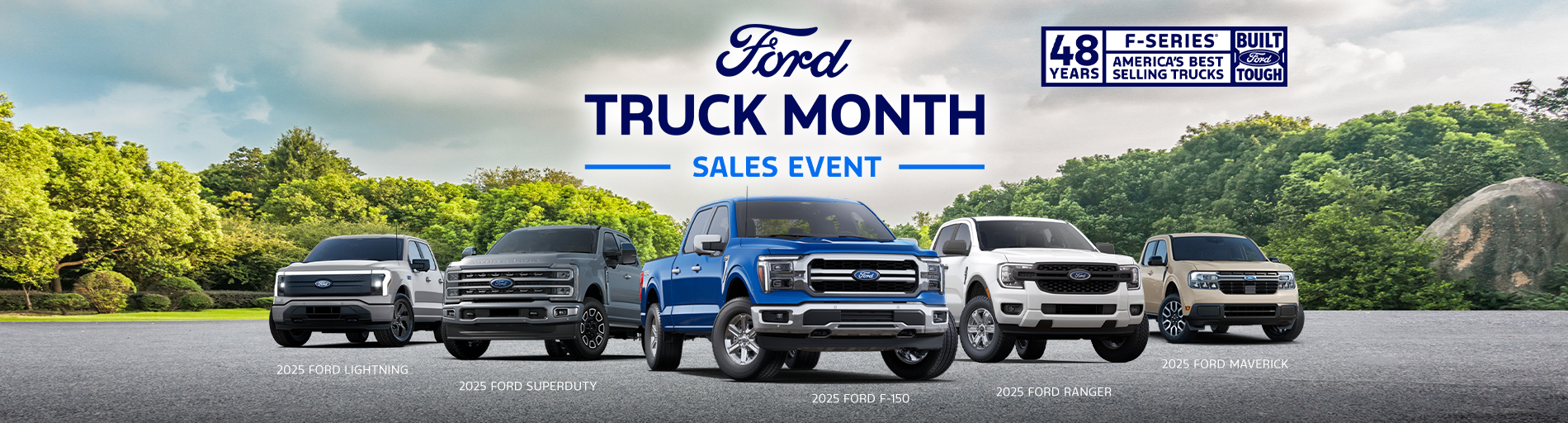 Ford Truck Month with 2025 Ford Truck Lineup