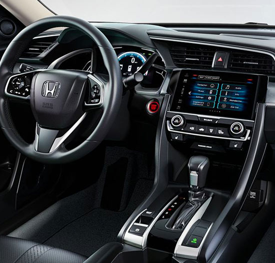 2018 Honda Civic Interior & Tech