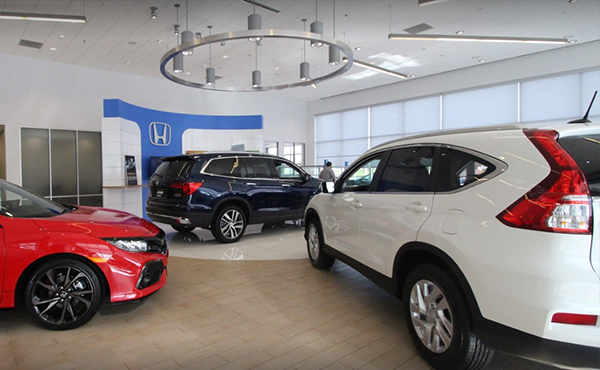 Legends Honda interior dealership image