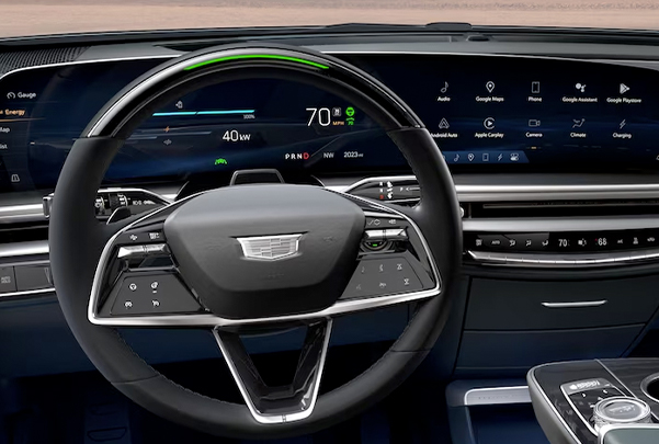 The Masterfully Crafted Interior of the Cadillac LYRIQ