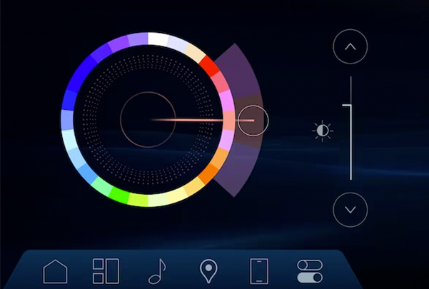Ambient Lighting Settings of the Cadillac LYRIQ