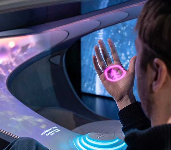 Mercedes-Benz AI Usage in interior