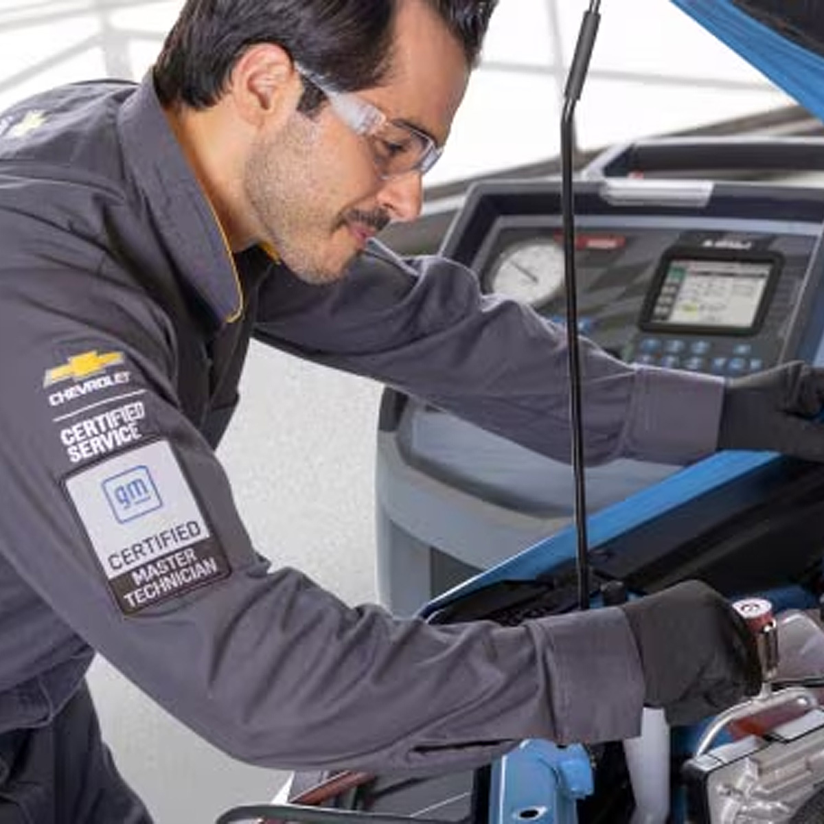 Chevy service technician