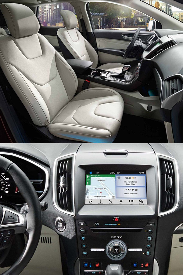 2018 Ford Edge Interior Features & Technology