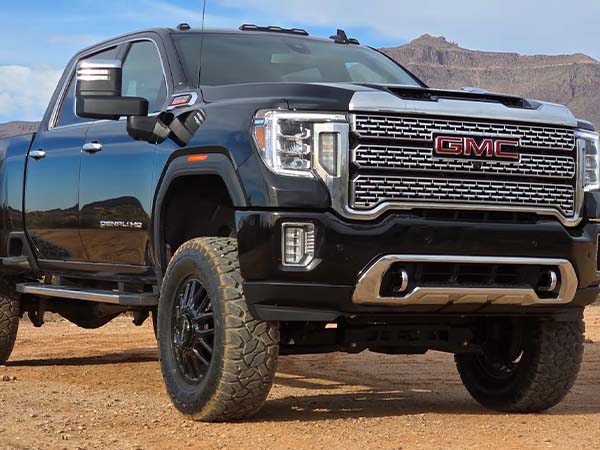 Lifted GMC Truck