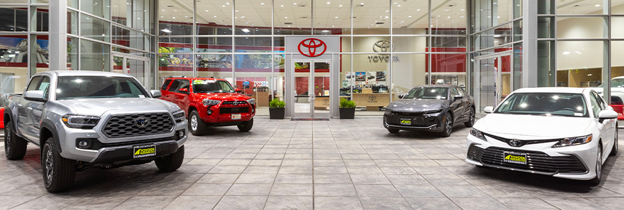 Toyota Pasadena store interior