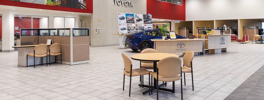 Toyota Pasadena store interior