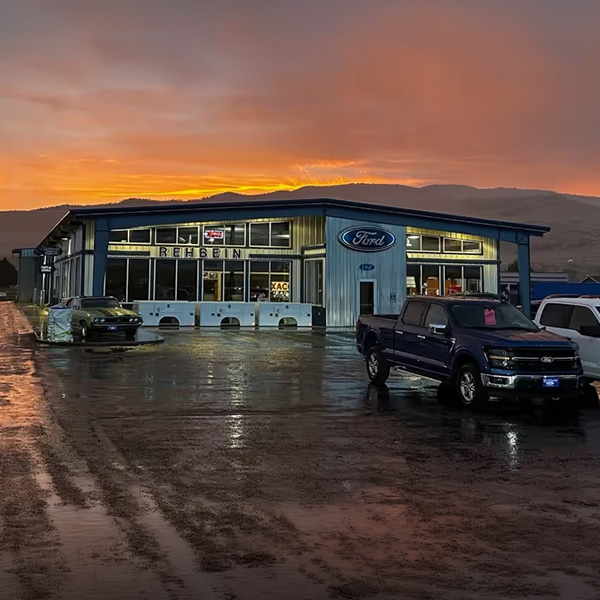 Exterior shot of dealership