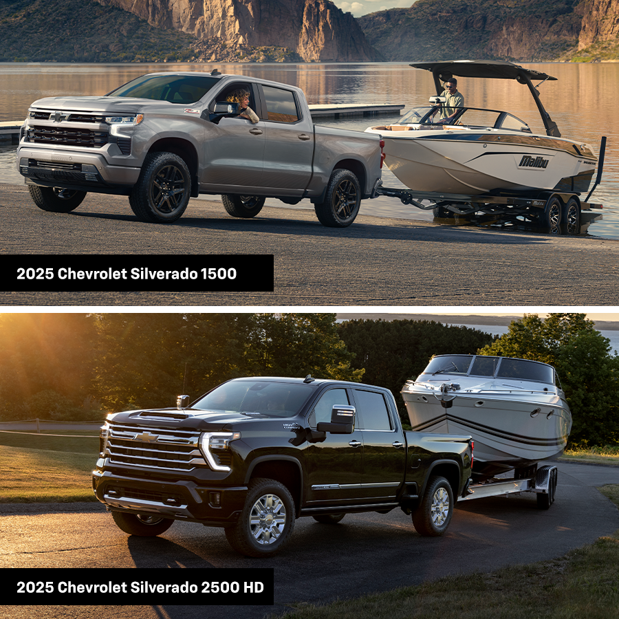 2025 Chevy Silverado 1500 vs. Silverado 2500 HD