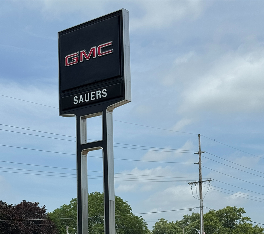 Dealership sign