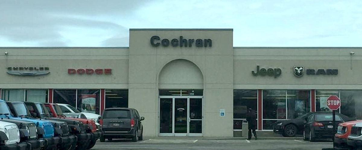 #1 Cochran Chrysler Dodge Jeep Ram - 110 Route 908 Natrona Heights, PA 15065