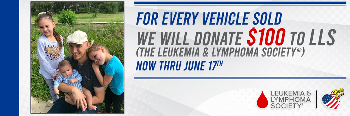 Leukemia & Lymphoma society logo with Woman smiling