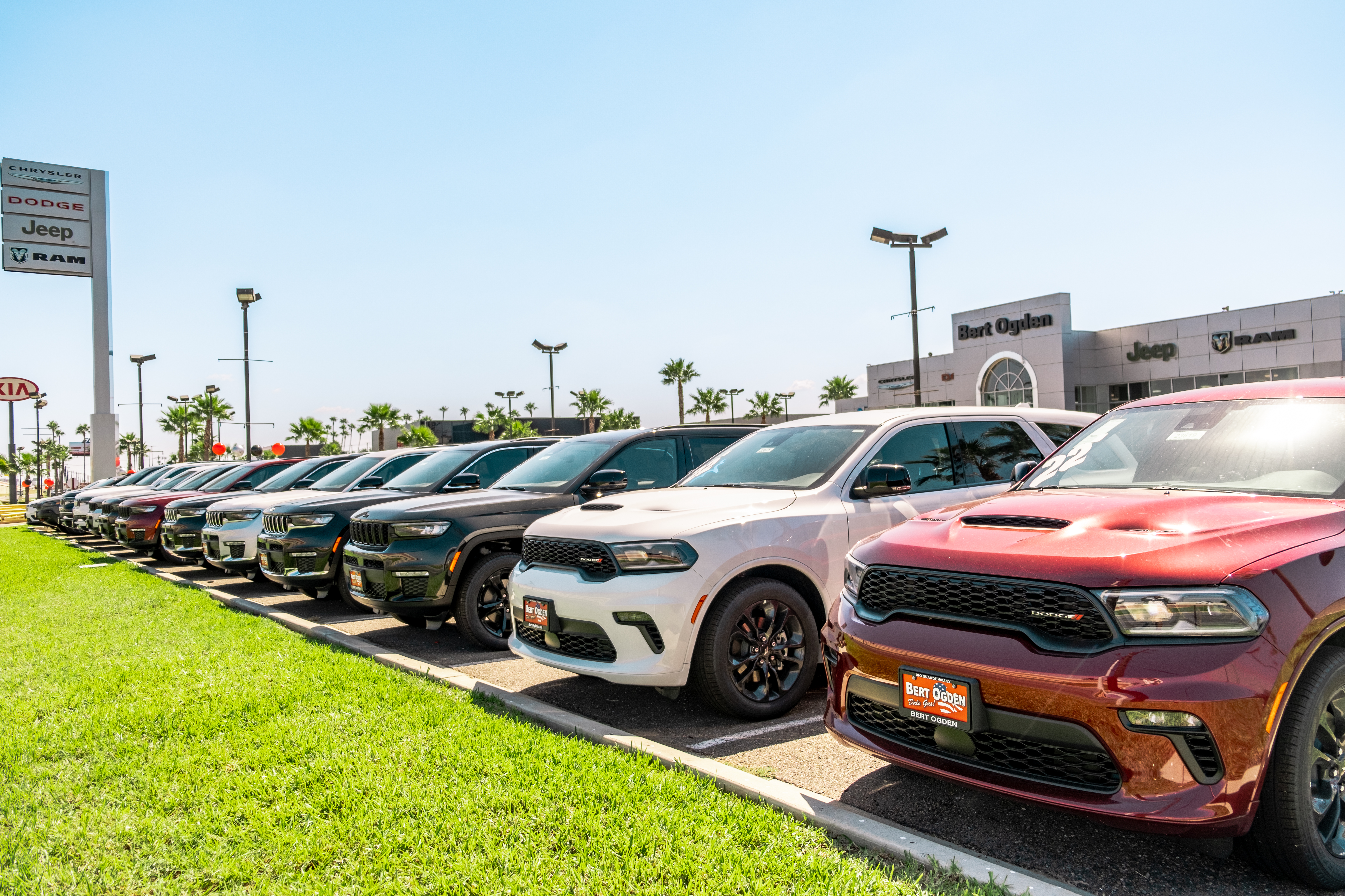 outside of Bert Ogden Dealership